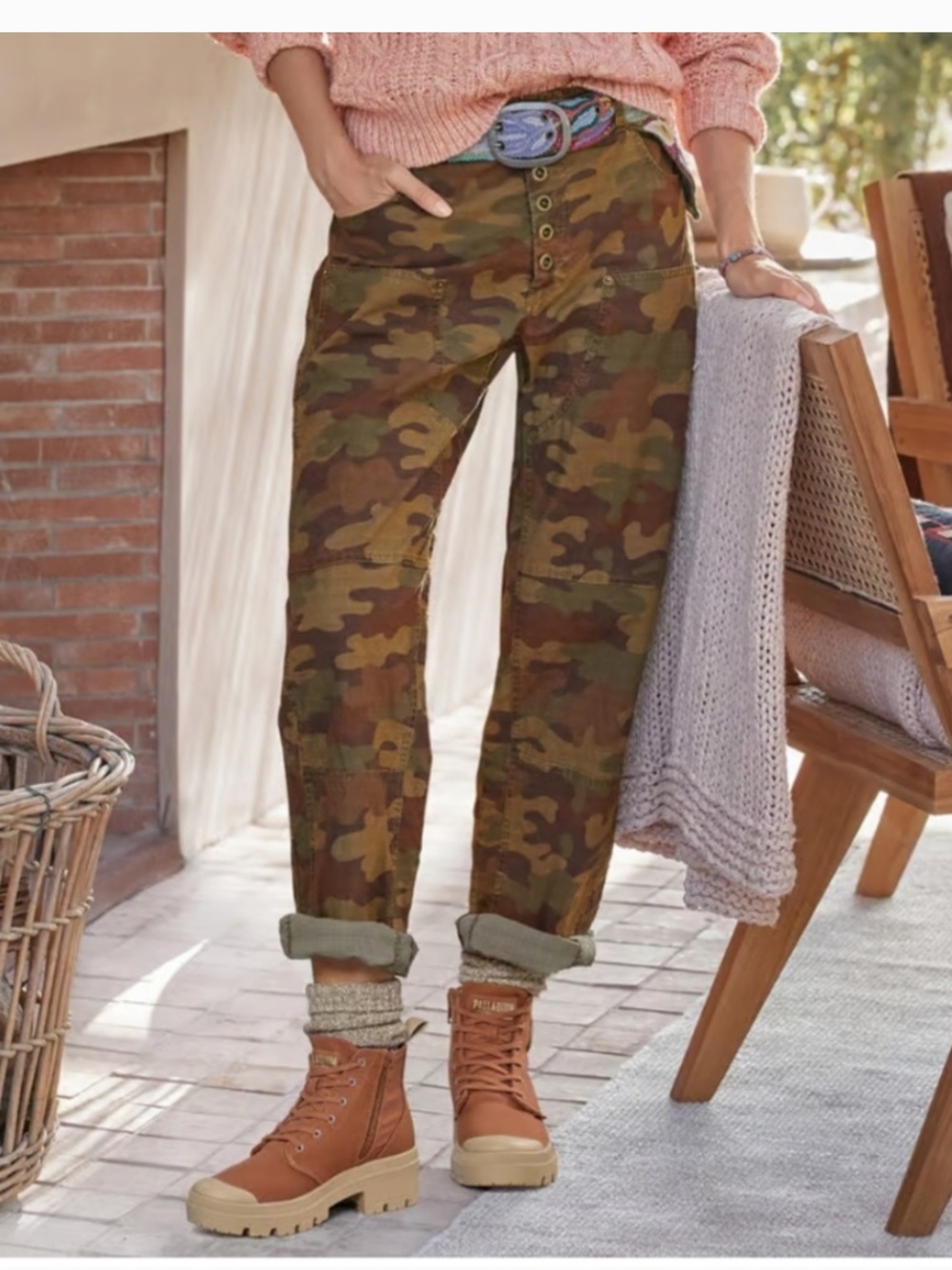 Women's Sundance camo pants
